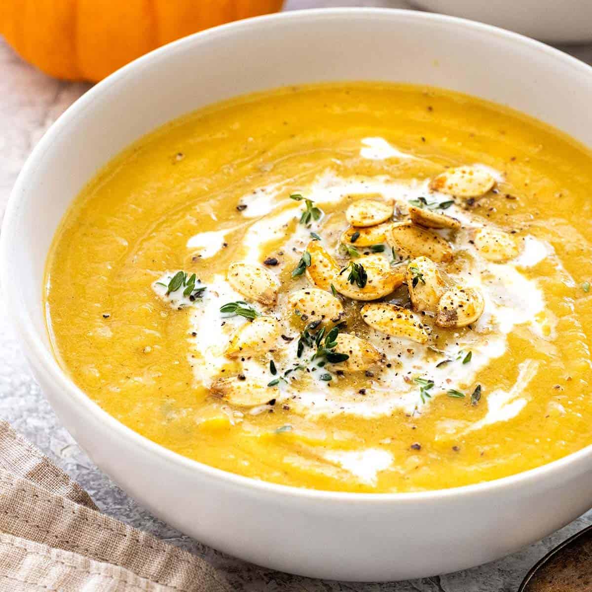 PUMPKIN SOUP Coconut Lagoon